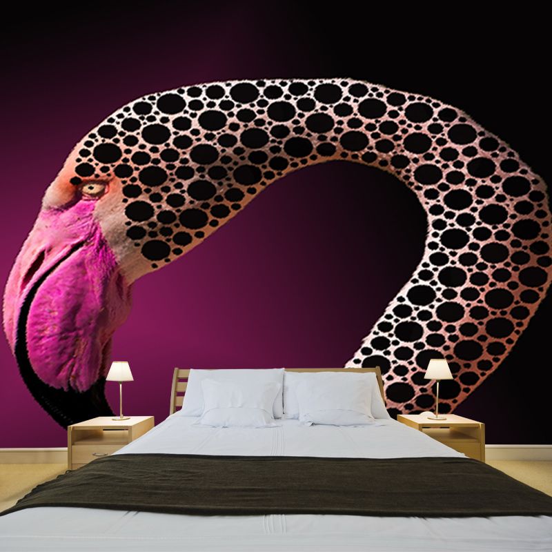 Flamingo Tropica Home Decor Modern Sitting Room Bedroom Wall Decoration Wallpaper