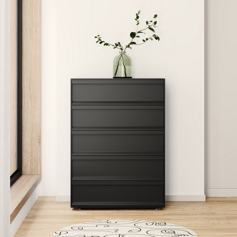 Modern Vertical Lingerie Chest Wood Storage Dresser for Room
