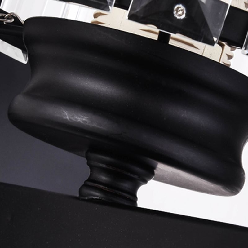 Lampada a parete cilindrica Stile moderno a 1 luce trasparente lampada montata a parete