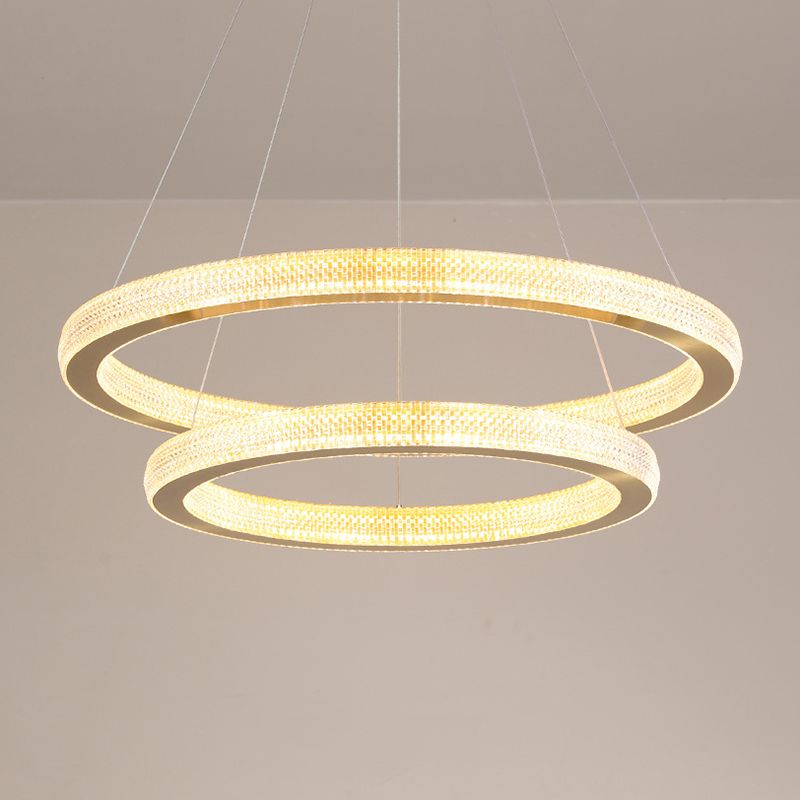 Luz moderna de lujo de lujo nórdico LED Candelier Light para sala de estar comedor