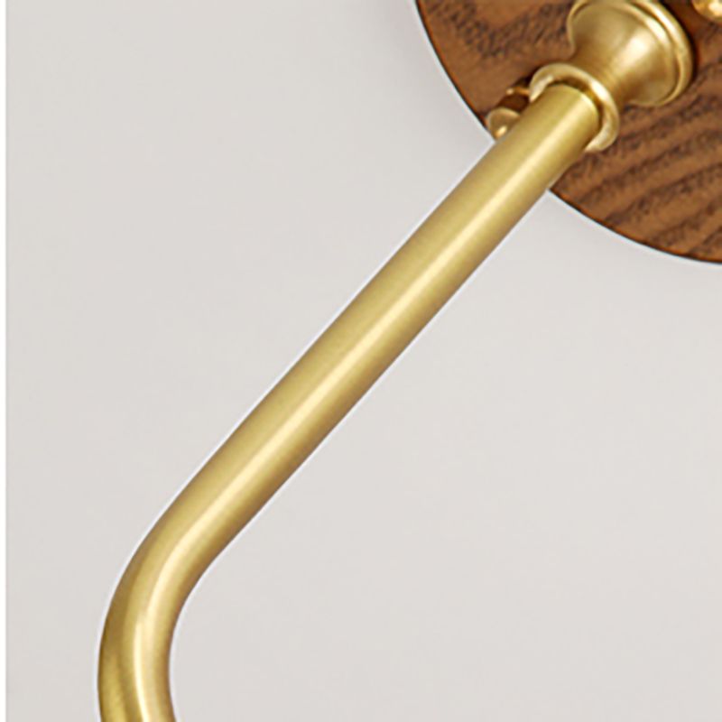 Dormitorio lámparas de apliques simples 1 iluminación de pared de muro de lámpara de madera