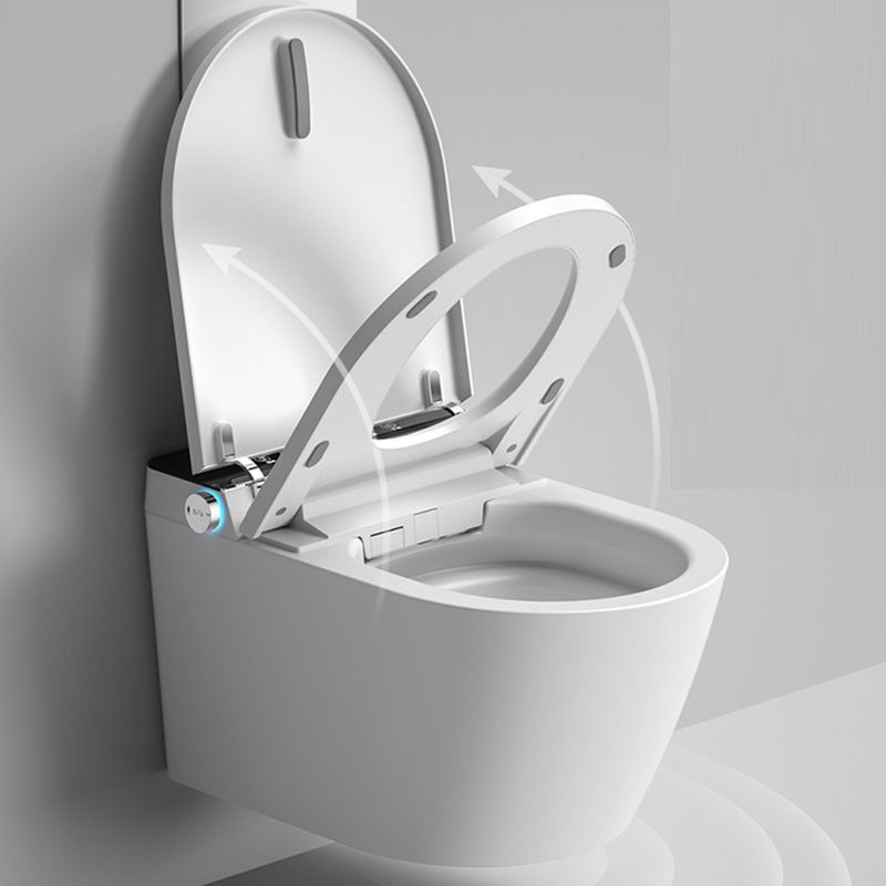 Modern Wall Mount Flush Toilet One Piece Toilet Single Flush Toilet
