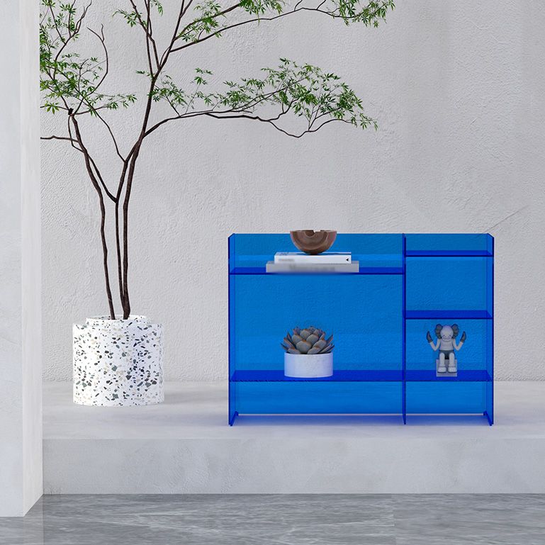 Libreria in stile scandinavo chiuso per l'ufficio di casa