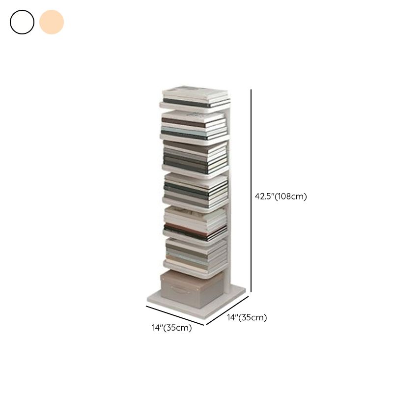 13" Wide Contemporary Shelf Closed Back Shelves Included Bookcase