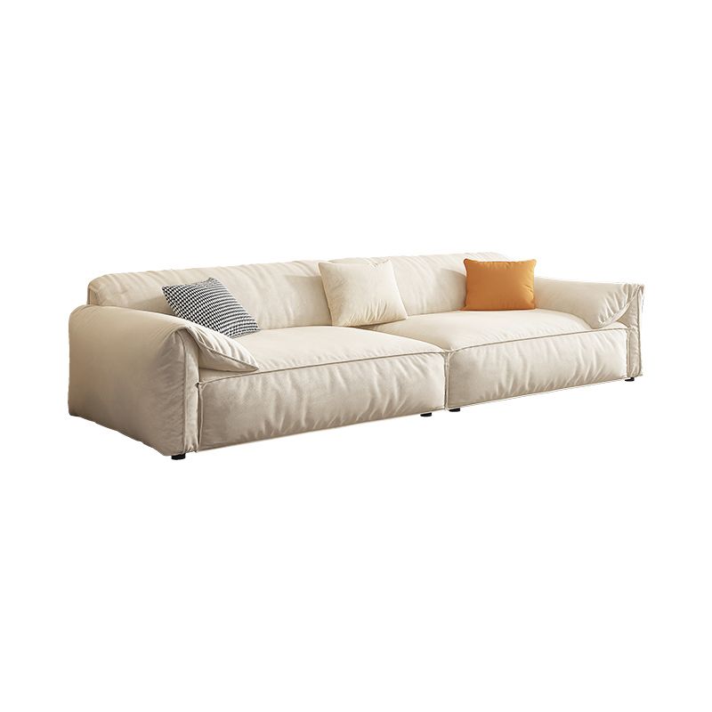 Stain Resistant Stationary Living Room Pillow Top Arm Standard Sofa