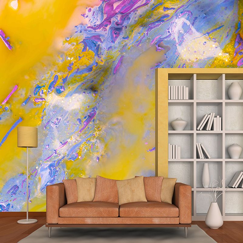 Abstract Mural Mildew Resistant Decor for House Interior, Personalized Size Available