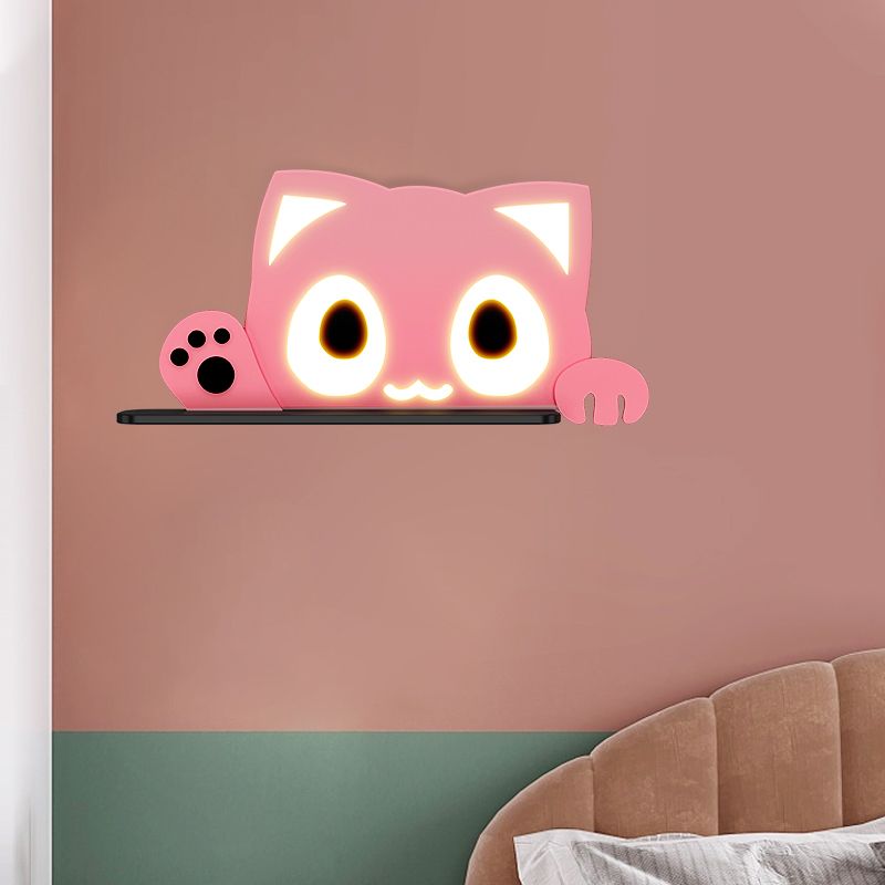 Cartoon Wall Light Fixture Modern Style Metal Wall Mount Lighting