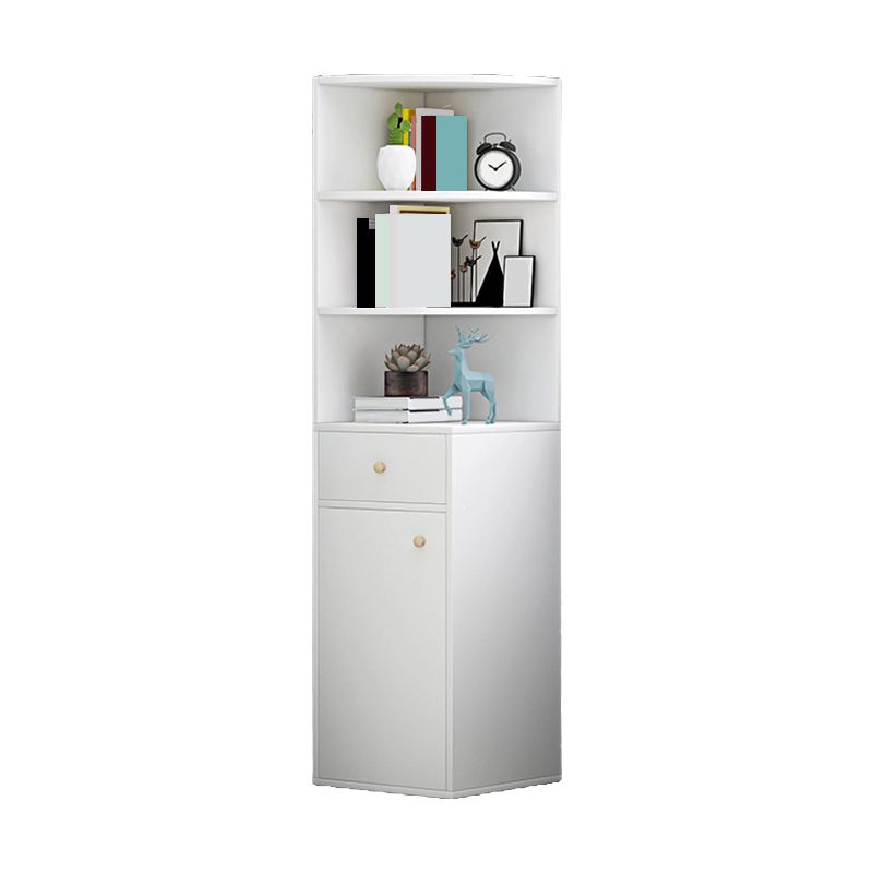 Modern Accent Chest with Drawer Rectangle Water Proof Chest with 1 Door