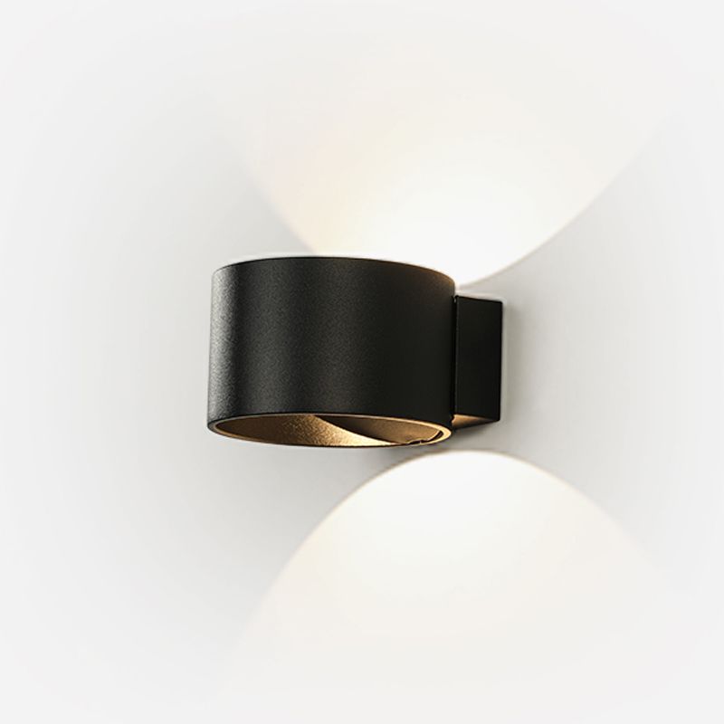 2 lumières en métal éclair