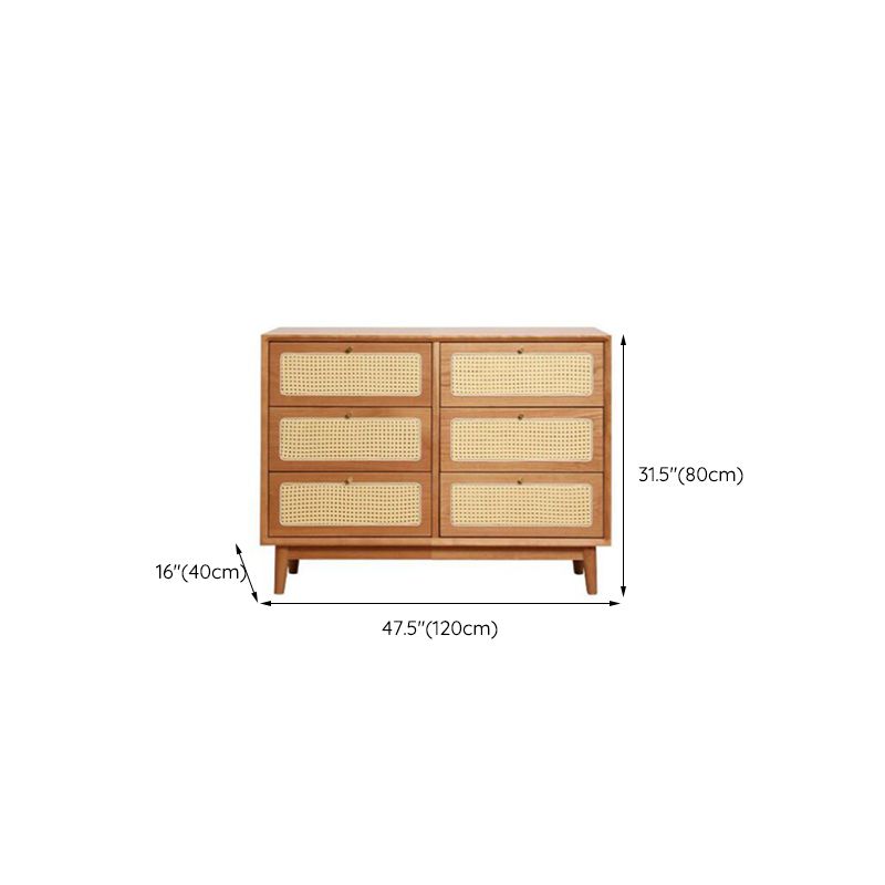Contemporary Chest Rectangle Pine with Drawer Knobs Straight Legs Accent Chest