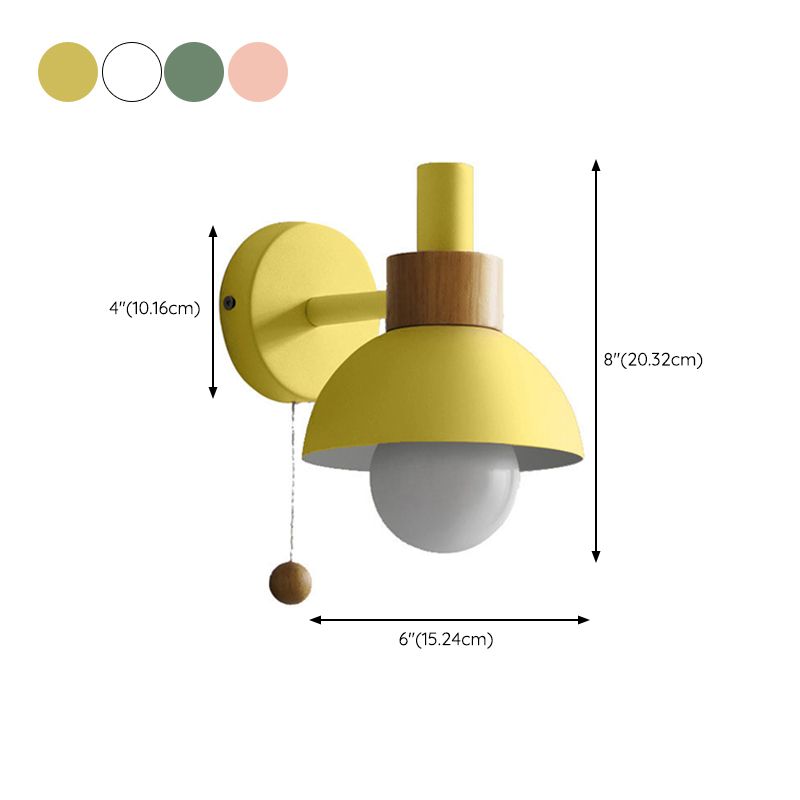 Contemporary Single Polished Finish Bathroom Vanity Light Shaded Bath Bar