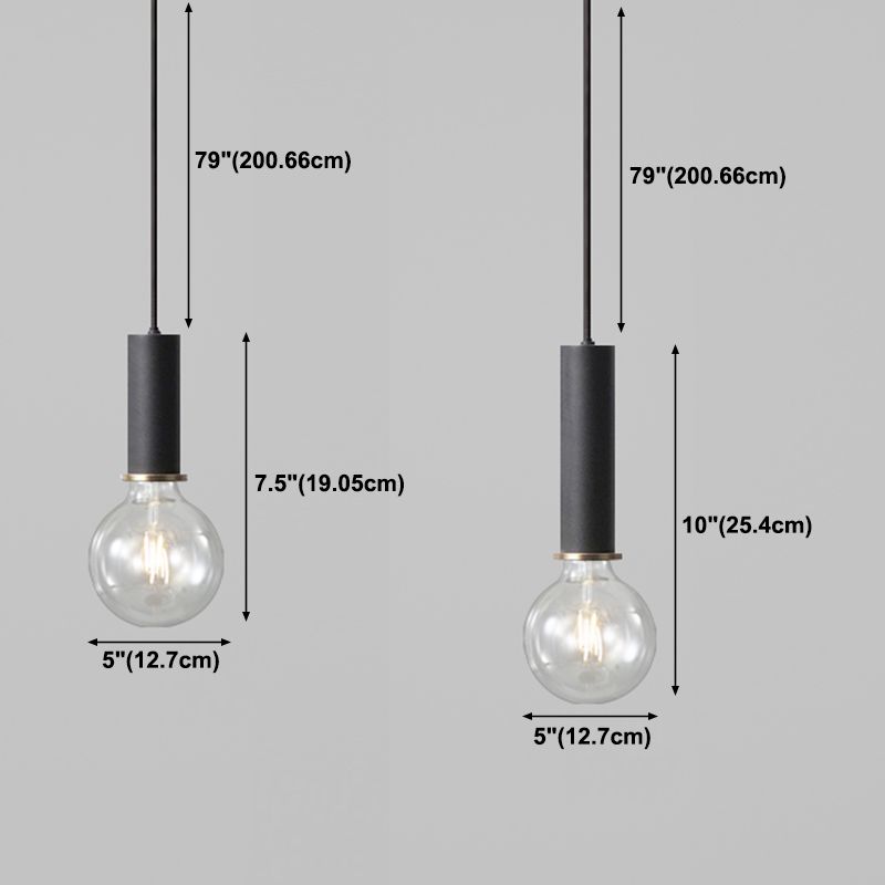 Bulk Hanging Light Industrial Style Style Uccidmento a pendente per salotto