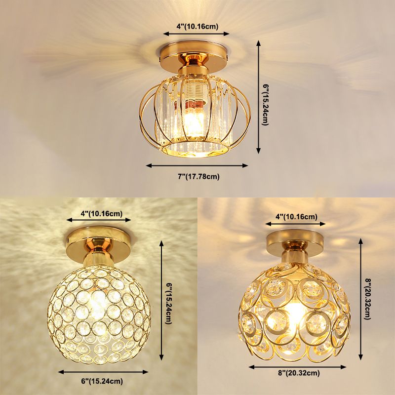 Lumières de lumière semi-rincèges Globe MODER