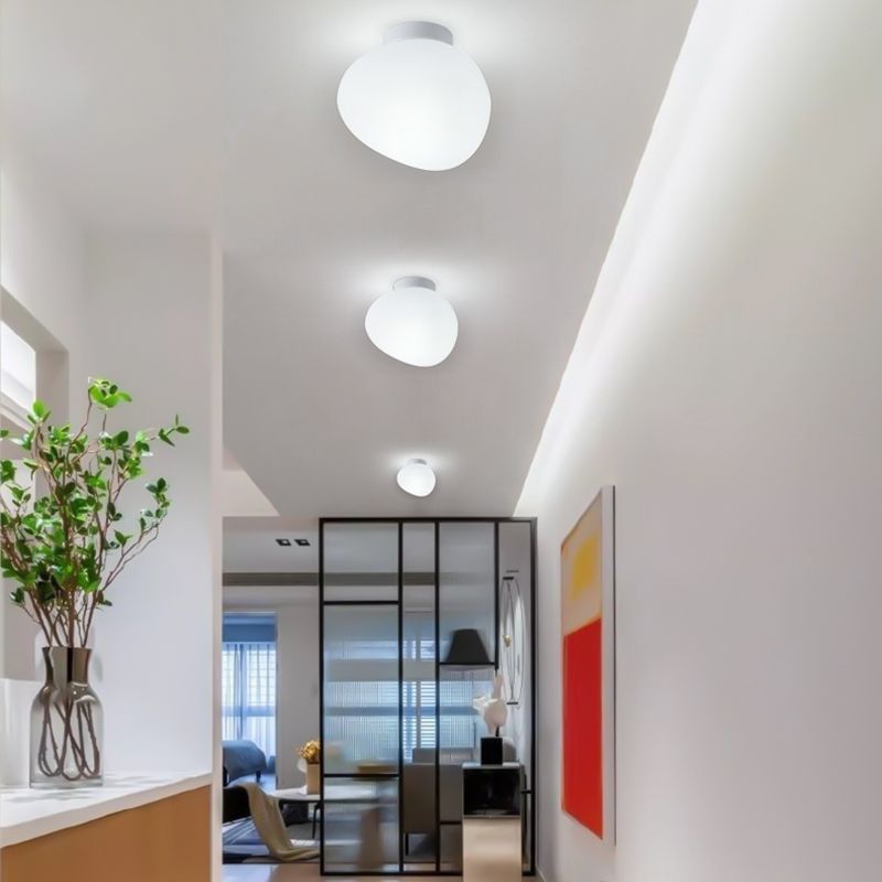 Modern Simplicity Ceiling Lamp Household Flush Mount Light Fixture for Bedroom