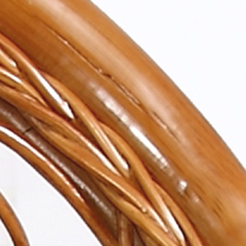 Vintage Style Wood Leisure Lazy Sofa Chair Adjustable Lounge Rocking Chair for Balcony