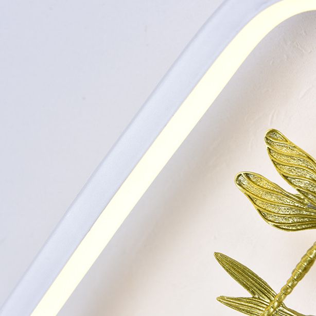 Kids Style Square Shape Wall Light Metal 1 Light Wall Mount Light