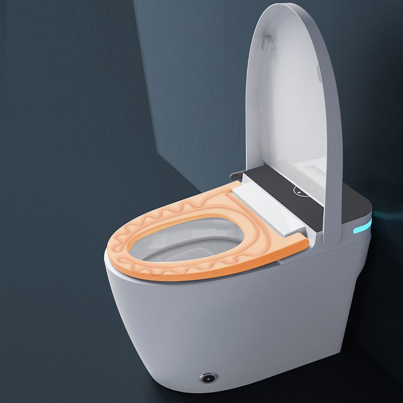 Modern One Piece ABS Toilet Floor Mounted Siphon Jet Urine Toilet