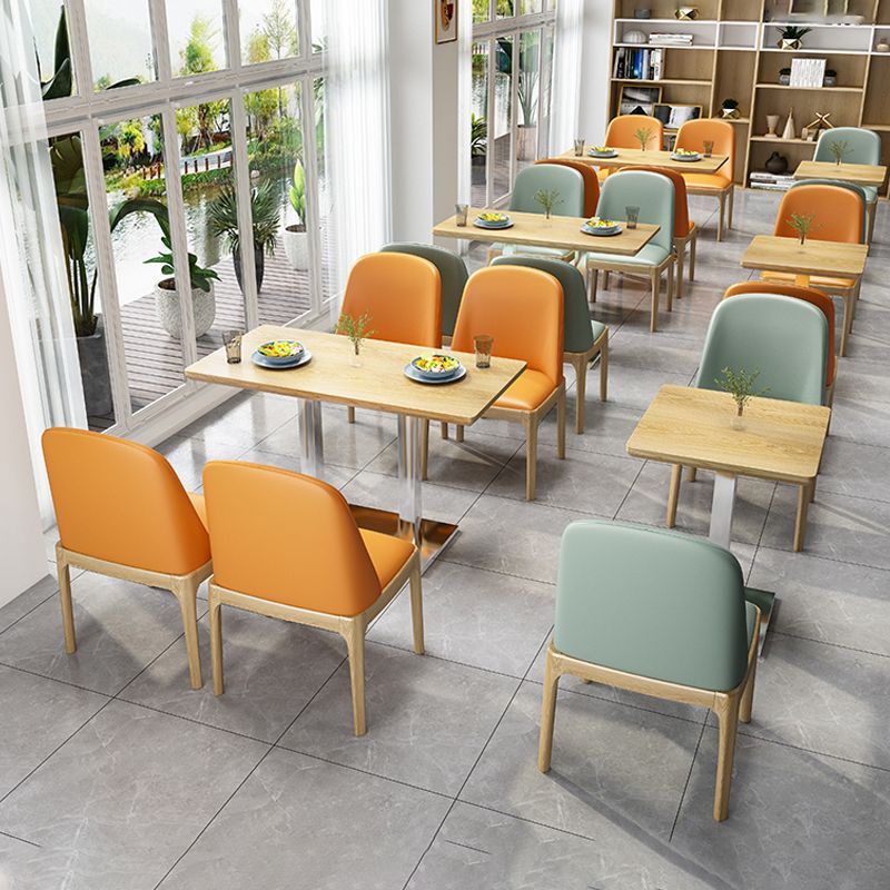 Industrial Style Dining Room Collection Solid Wood Dining Site Table for Dining Room