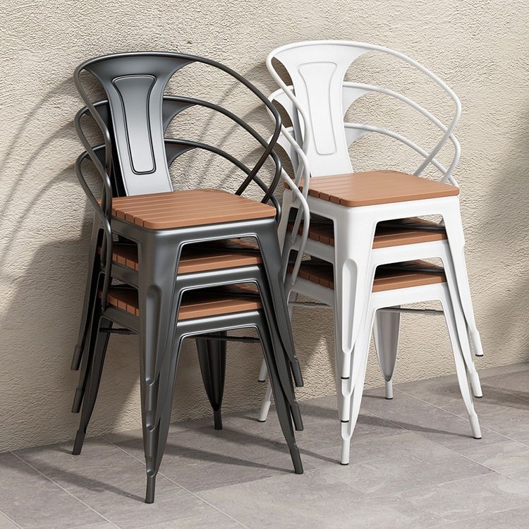 Modern 1/3/5 Pieces Dining Set Rectangle Wood Dining Table for Courtyard