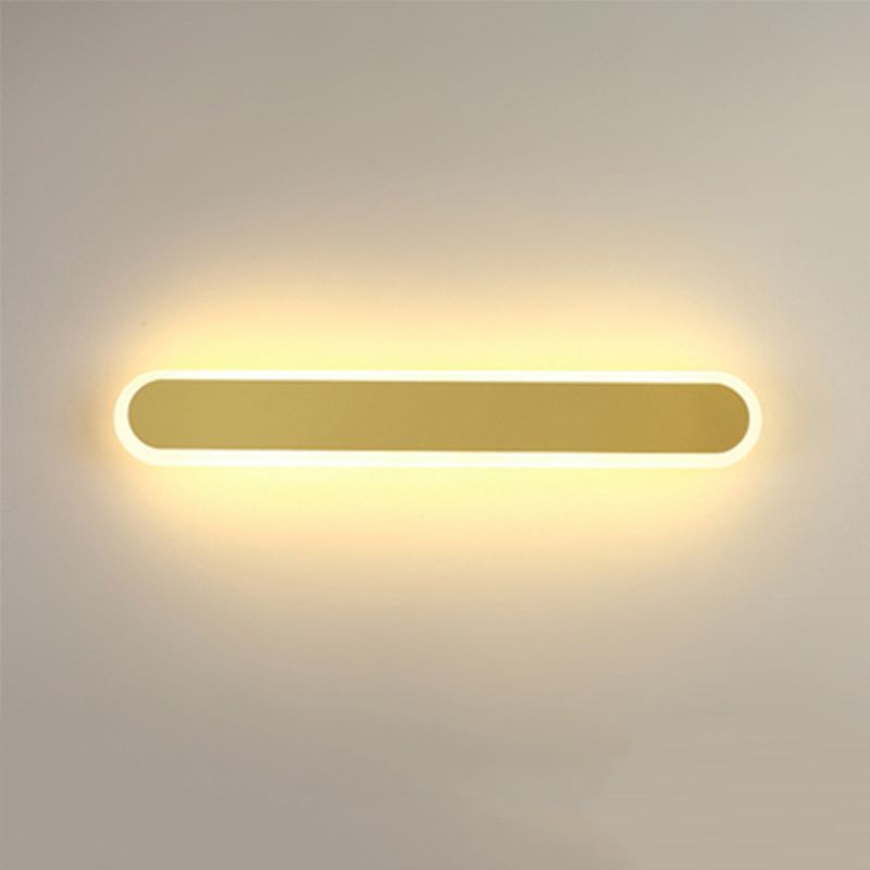 Linear Wall Light Fixture Modern Style Wall Sconce Light for Living Room