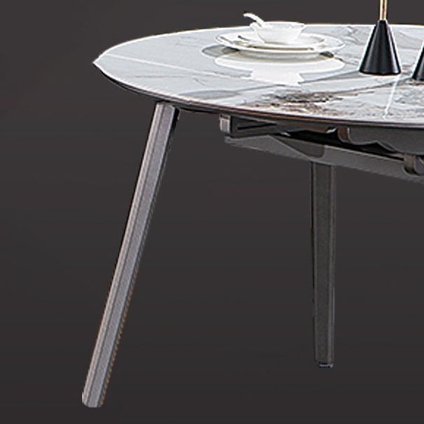 Contemporary Style Round Table Set 1/2/5 Pieces Dining Set for Kitchen