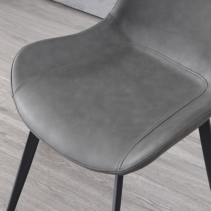 Upholstered Armless Dining Chair Parsons Dining Room Side Chair