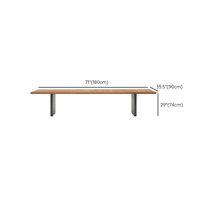 Patio Dining Table Set Rectangular 1/9 Pieces Dining Table Set