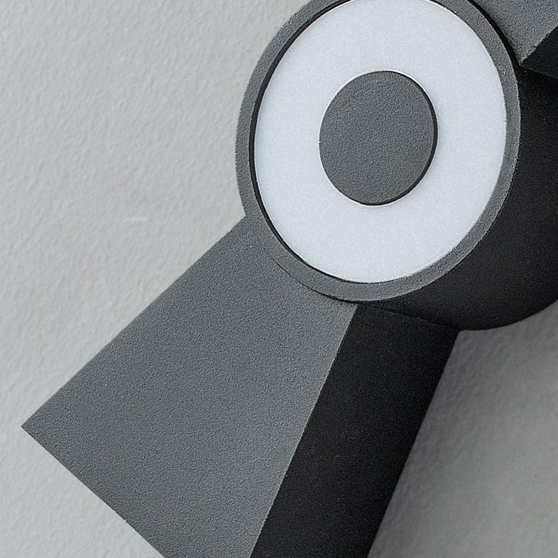 Chinese Knot Shaped Creative LED Wall Lamp Modern Simplicity Style Ambiance Decorative Wall Sconce for Courtyard Aisle