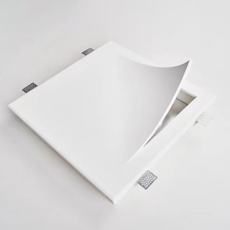 2-Light Modern White Wall Mounted Sconce Metal Wall Light with Hole 1.6'