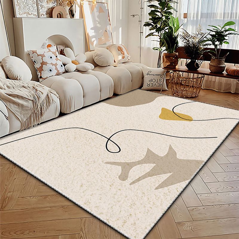 Alfombra japonesa de dormitorio wabi-sabi