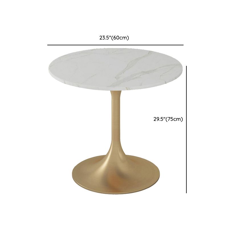 Modern Dining Set 1/4/5 Pieces Round Stone Dining Table for Dining Room