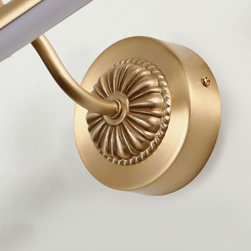 Luci a specchio vanità tradizionali Acrilico Acrilico Acrifide per il bagno