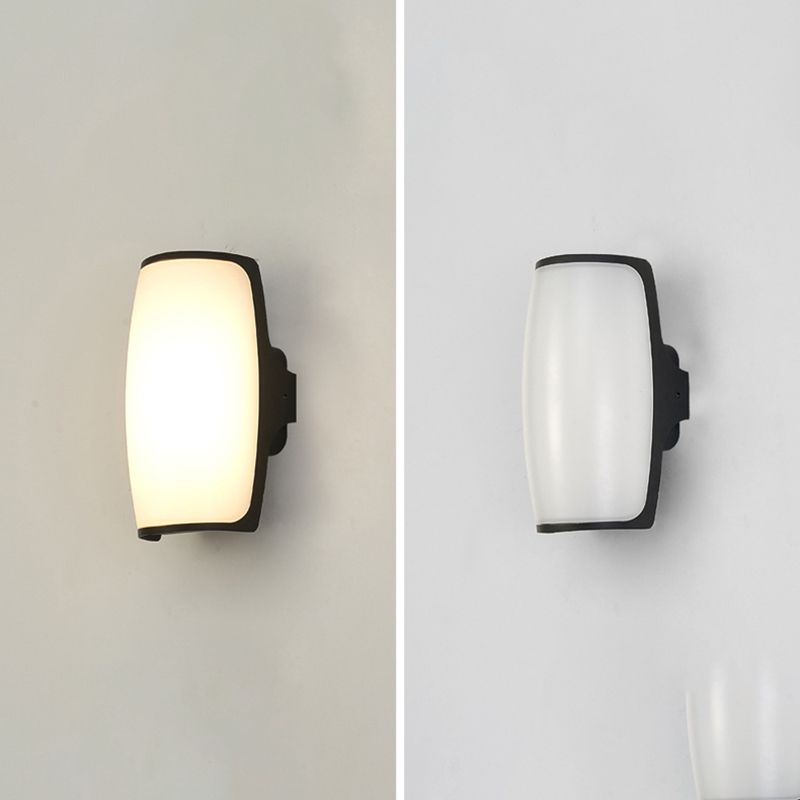 Geometrische Wandbeleuchtung in modernem Acryl 1 leichte LED -Wandlampe im modernen Stil