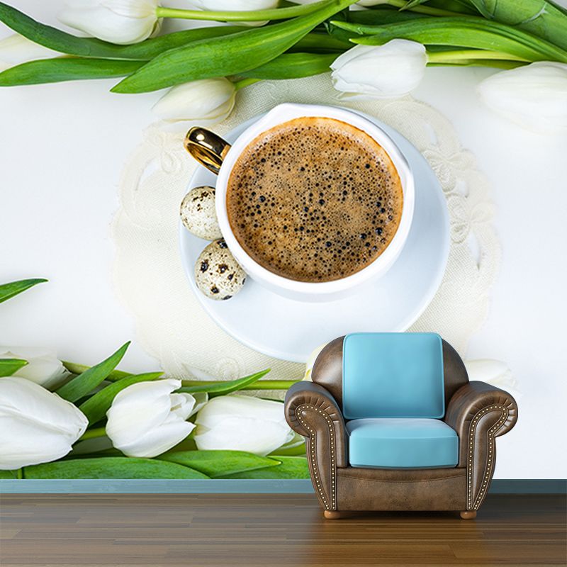 Fragrant Coffee Wall Decal for Coffee Shop Wall Decoration, Made to Measure