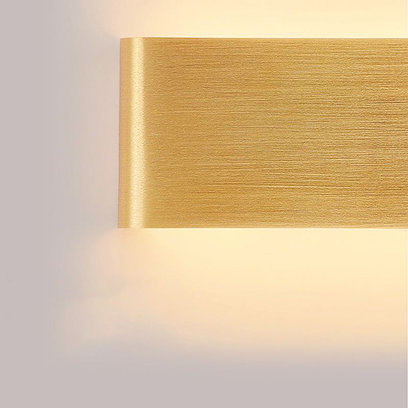 Metall quadratische Formwandbeleuchtung moderne leichte Wandmontageleuchte