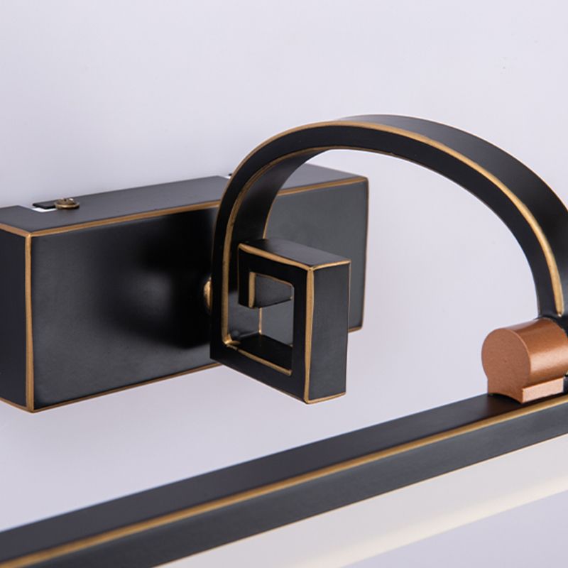 Mapeante de maquillaje LED Luz de estilo moderno de baño Mirador de baño Mirror de inodoro