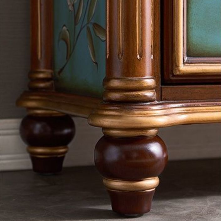 Solid Wood Lingerie Chest Traditional Horizontal Storage Chest