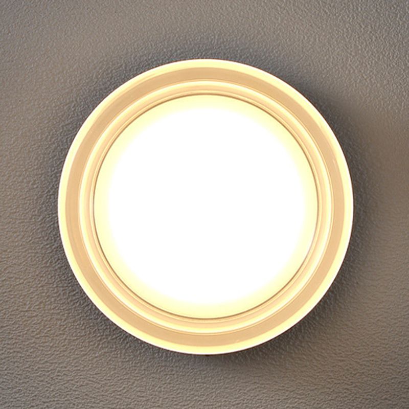 Contemporary Single Silver Wall Mounted Sconce Glass LED Statement Wall Light