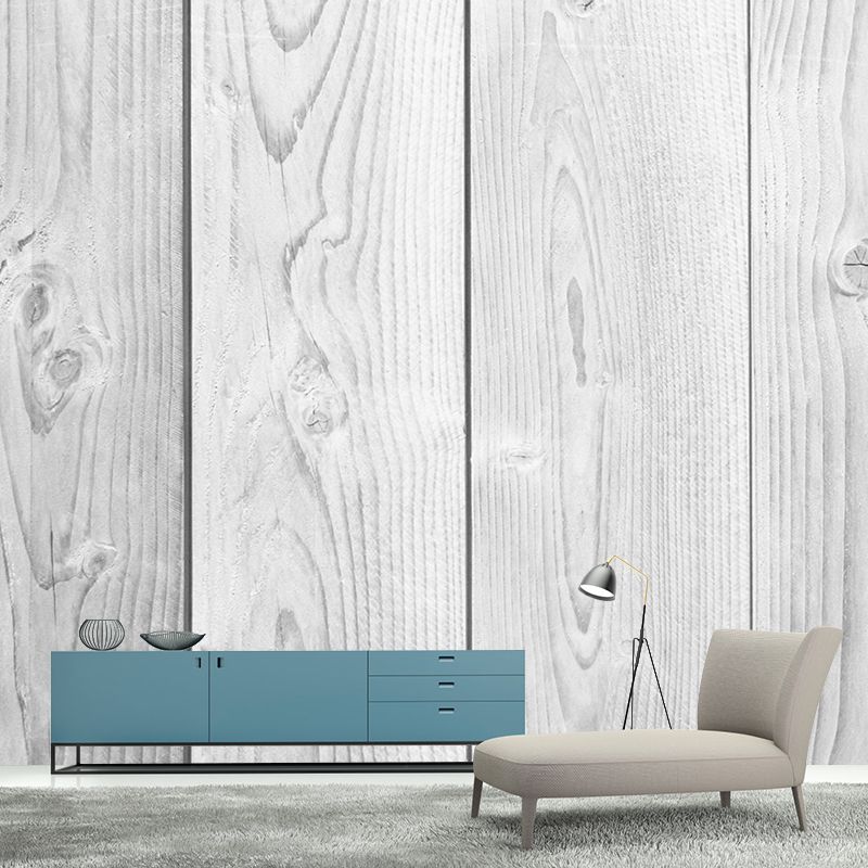 Full Size Wood Grain Mural Contemporary Home Decor for Sitting Room, Water Resistant