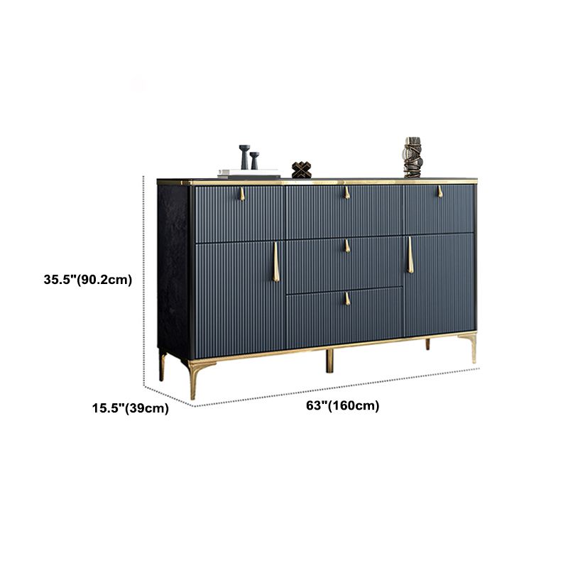 15.21-inch Width Glam Dresser 5/7/8 Drawers Storage Chest Dresser