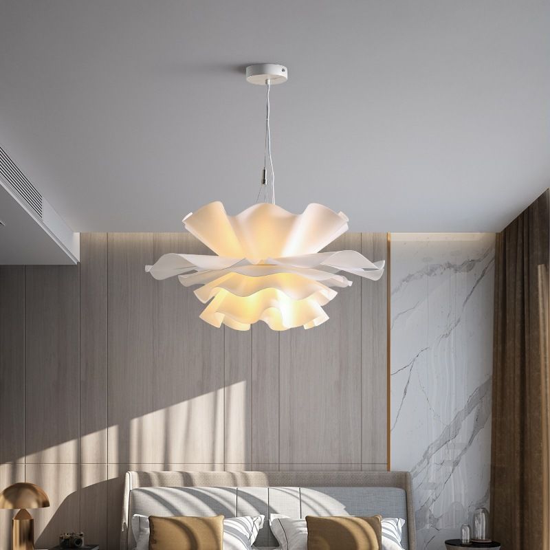 Contemporary 1 Head Acrylic Pendant Light Fitting Suspension Lighting Fixture for Cafe
