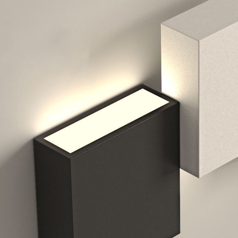 Modern 2/3/5-Light White/Black Wall Mounted Sconce Metal Wall Light