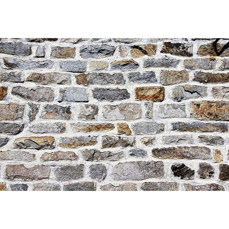 Industrial Style Brick Wall Mural Wallpaper Horizontal Photography Bathroom Wall Art