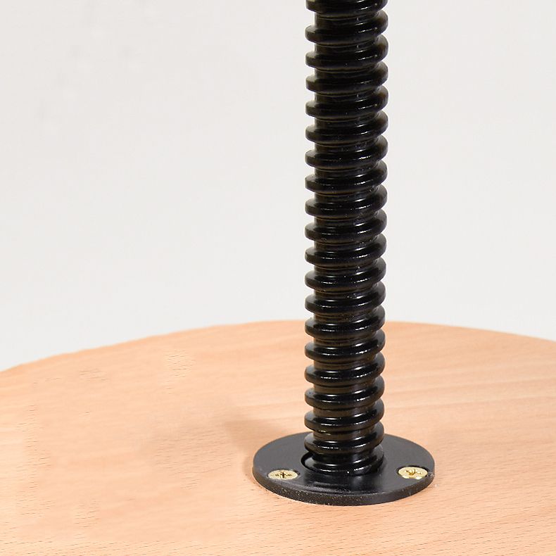 Adjustable Counter Bar Stool Contemporary Armless Wood Bar Stool for Painting Studio
