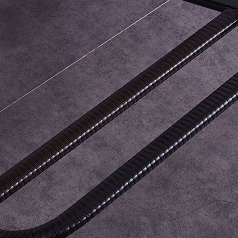 Mid Century Modern Style Rocking Chair Indoor Rattan Rocking Chair