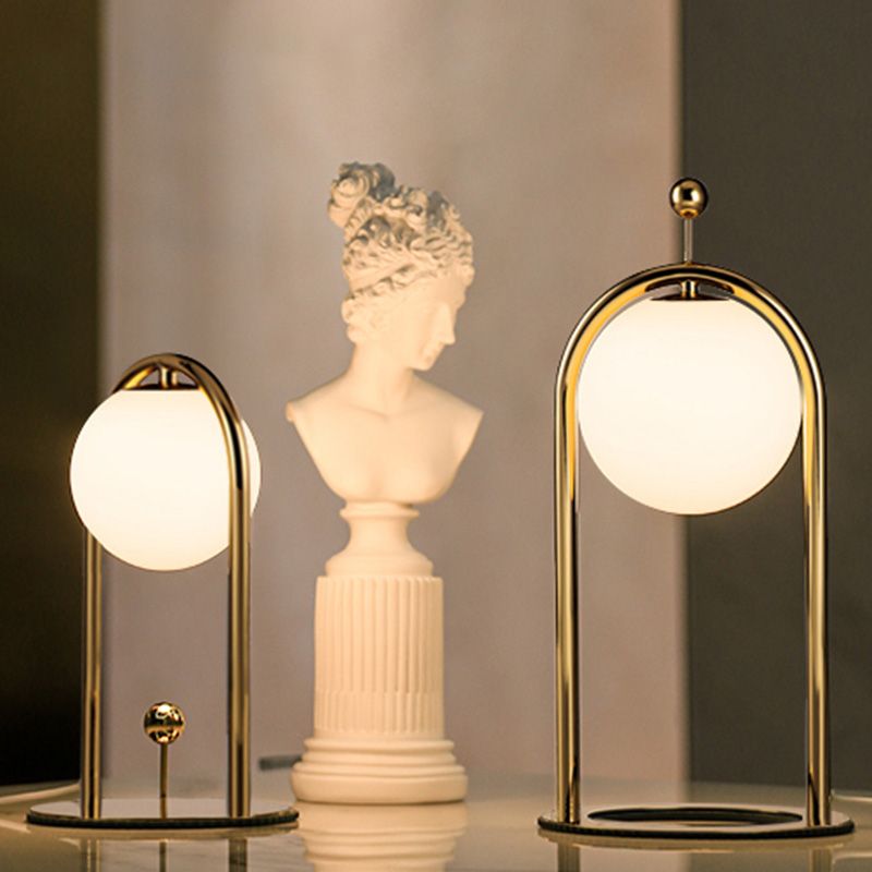 Noordse oogverzorgingstafellamp moderne stijl glazen bureau licht voor studeerkamer