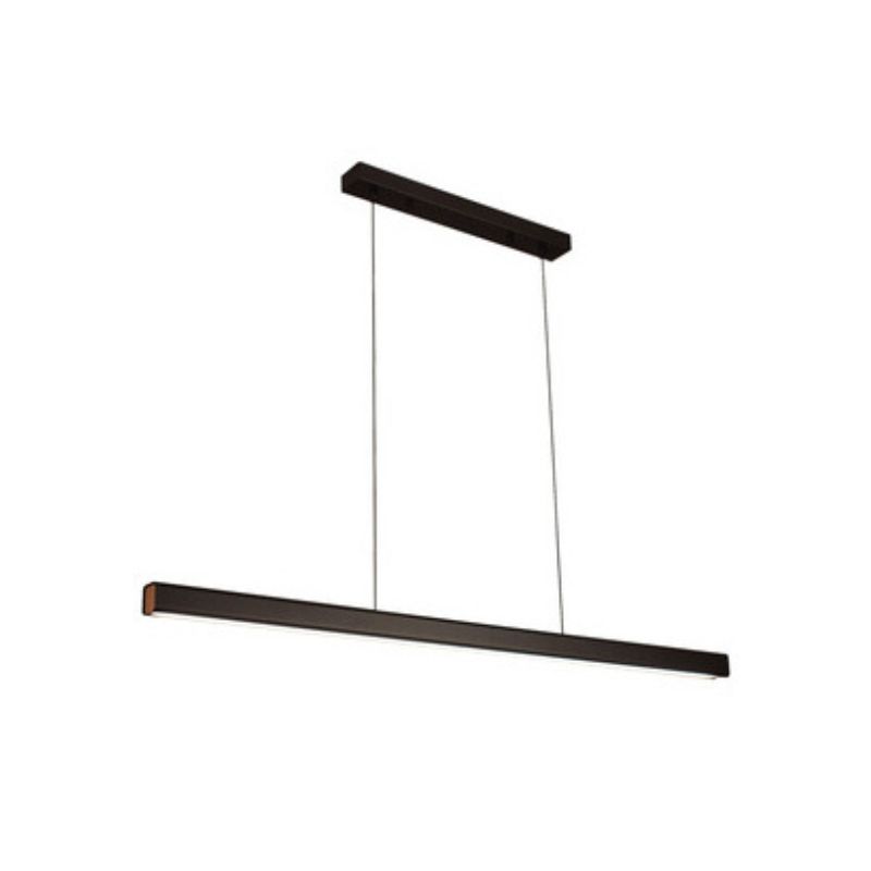 Moderne lineare Inselleuchten 1-Licht-Restaurant-LED-LED-Lampe mit Acrylschatten