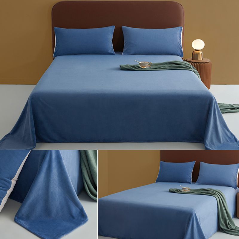 Super Soft Bed Sheet Set Modern Flannel Fitted Sheet for Bedroom