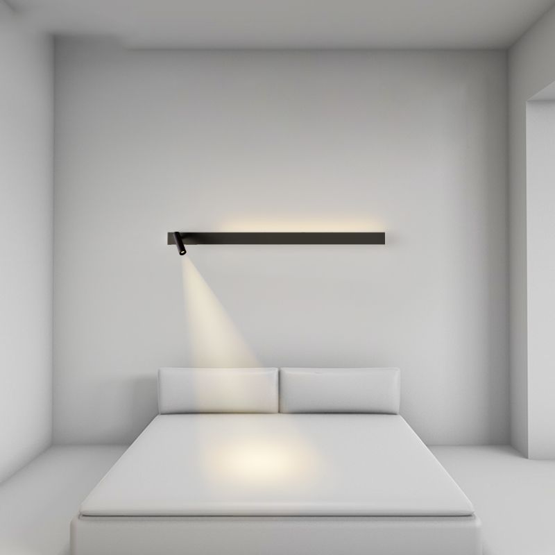 Metal Square Shape Wall Mount Lighting Modern 2-Lights Wall Mounted Light Fixture