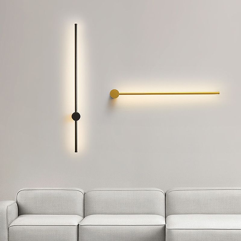 Modern Style Metal Vanity Light Linear Shape Vanity Lamp for Shower Room